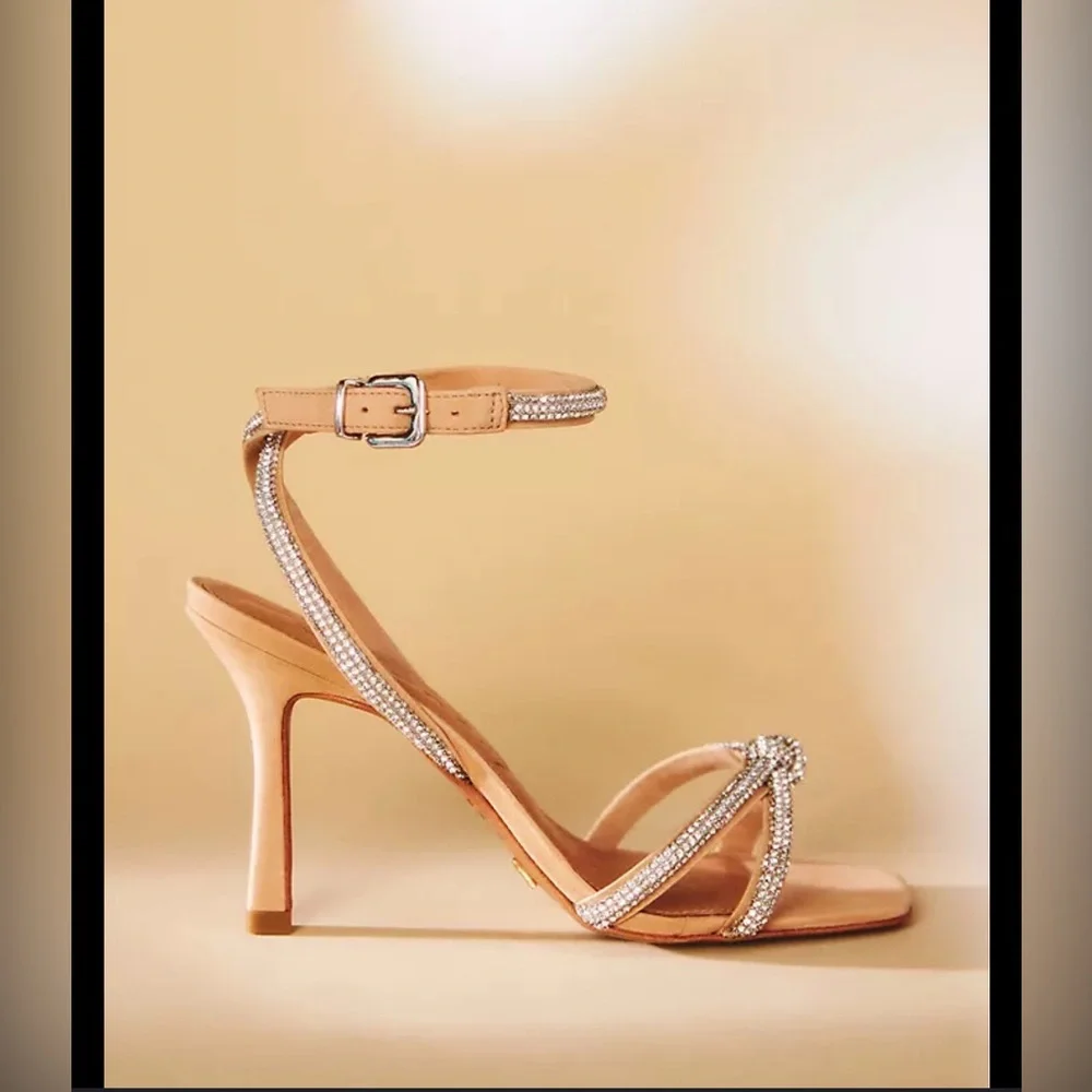 Vicenza Deena Crystal Heels Anthropologie women’s size US 10 - Picture 1 of 9